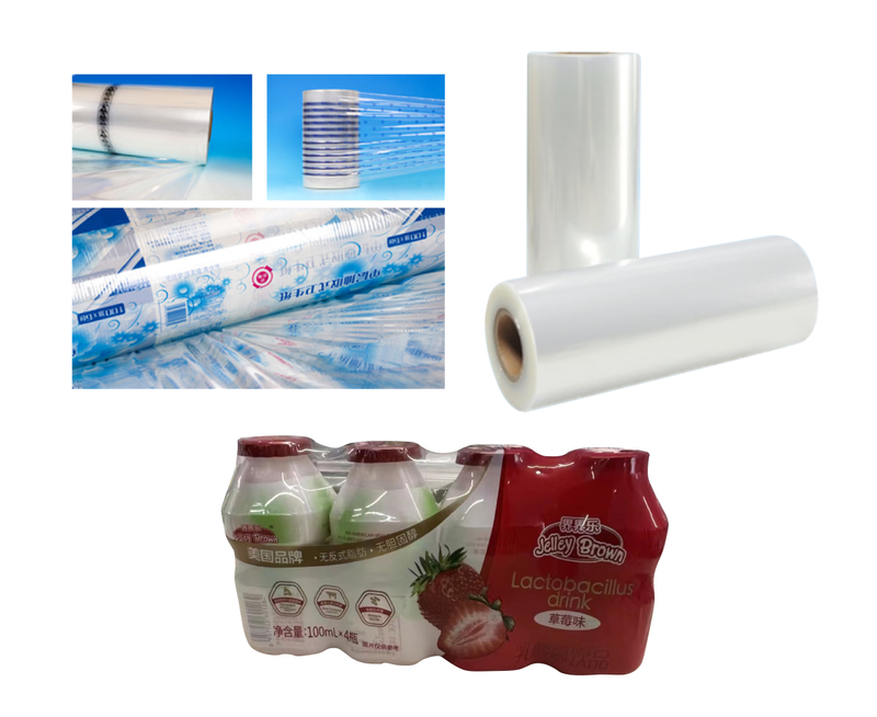 Painettu POF -kutistuva kalvo